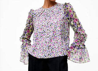 French Connection - Alezzia Ely Jacquard Mix Top