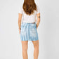 Judy Blue - Star & Stripe High Waist Bleached Skirt