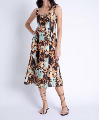 Karina Grimaldi - Lexi Print Midi Dress