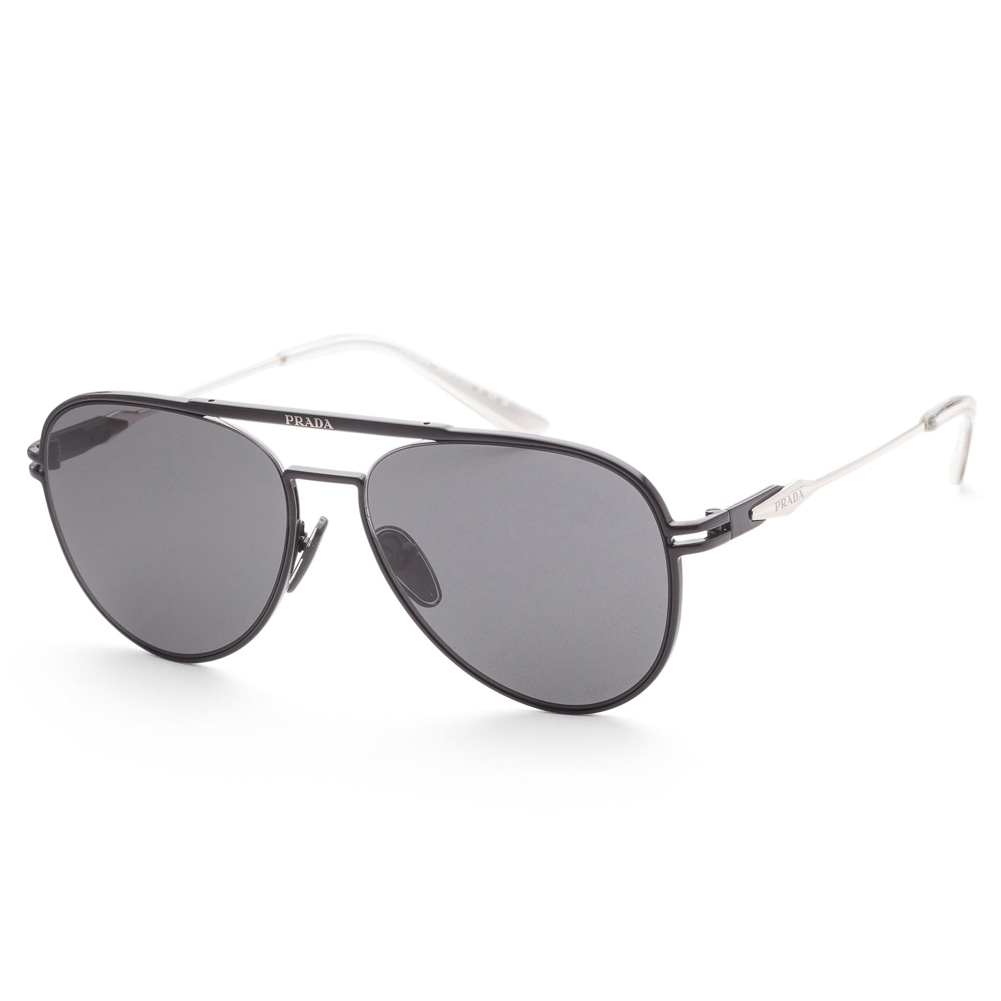 Prada Men's PR-54ZS-1BO5S0 Fashion 57mm Matte Black Sunglasses