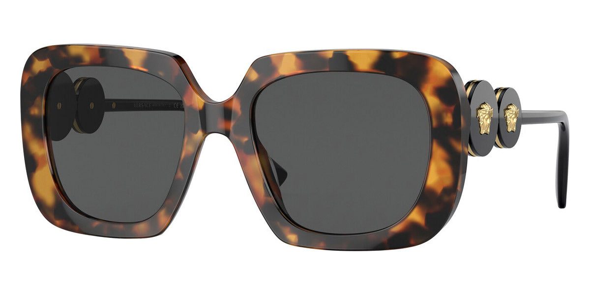 Versace Women's VE4434F-511987-54 Fashion 54mm Light Havana Sunglasses