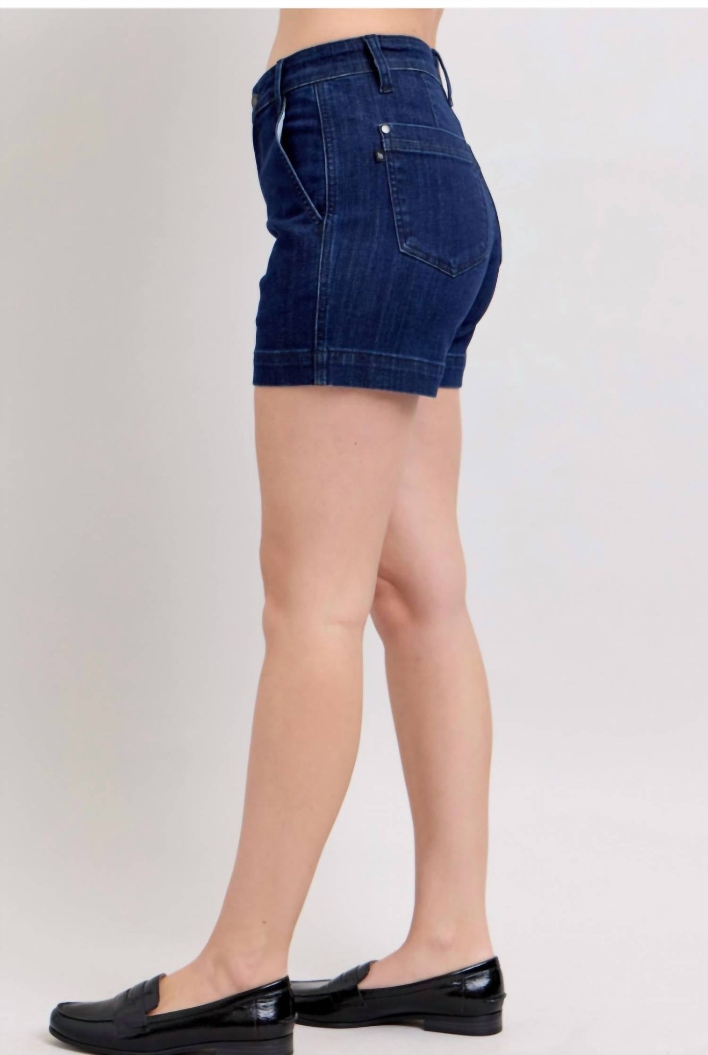 Judy Blue - Cordelia Denim Trouser Shorts