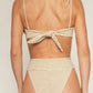 Montce - Tori Ties Bandeau Bikini Top