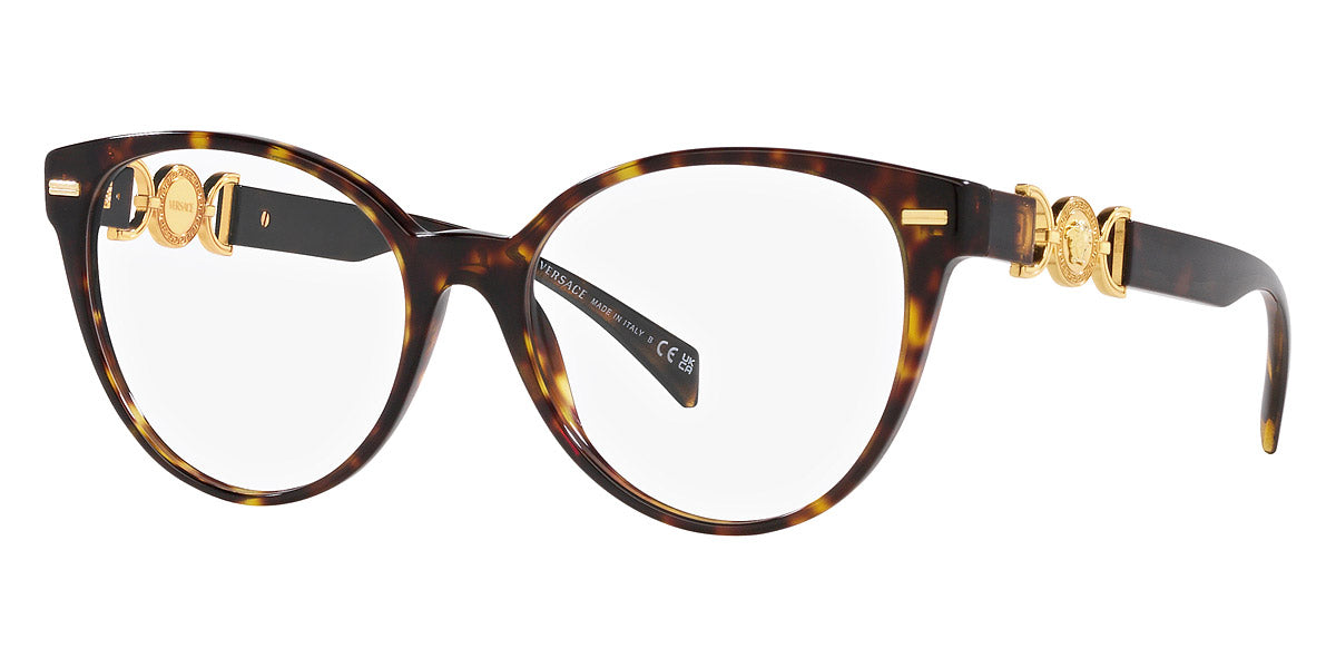 Versace Women's VE3334-108-55 Fashion 55mm Havana Opticals