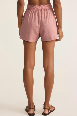 Z Supply - Perfect Mid-high Rise Linen Shorts