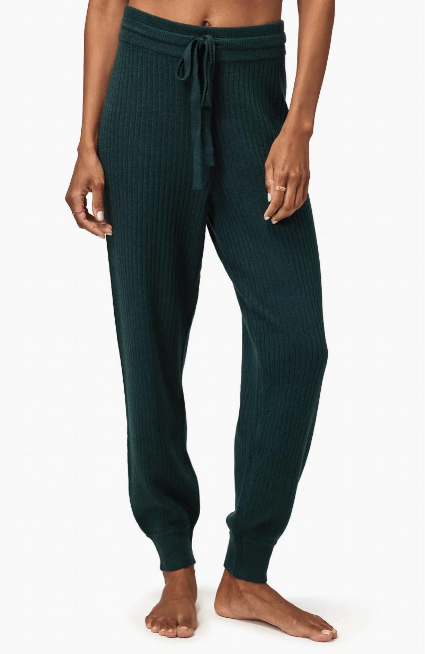 Spiritual Gangster - Luxe Essential Rib Jogger Pants