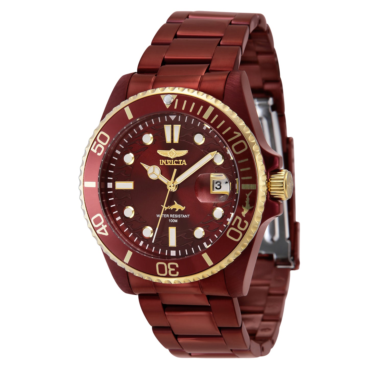Invicta Women's IN-40873 38mm Red Dial Quartz Watch