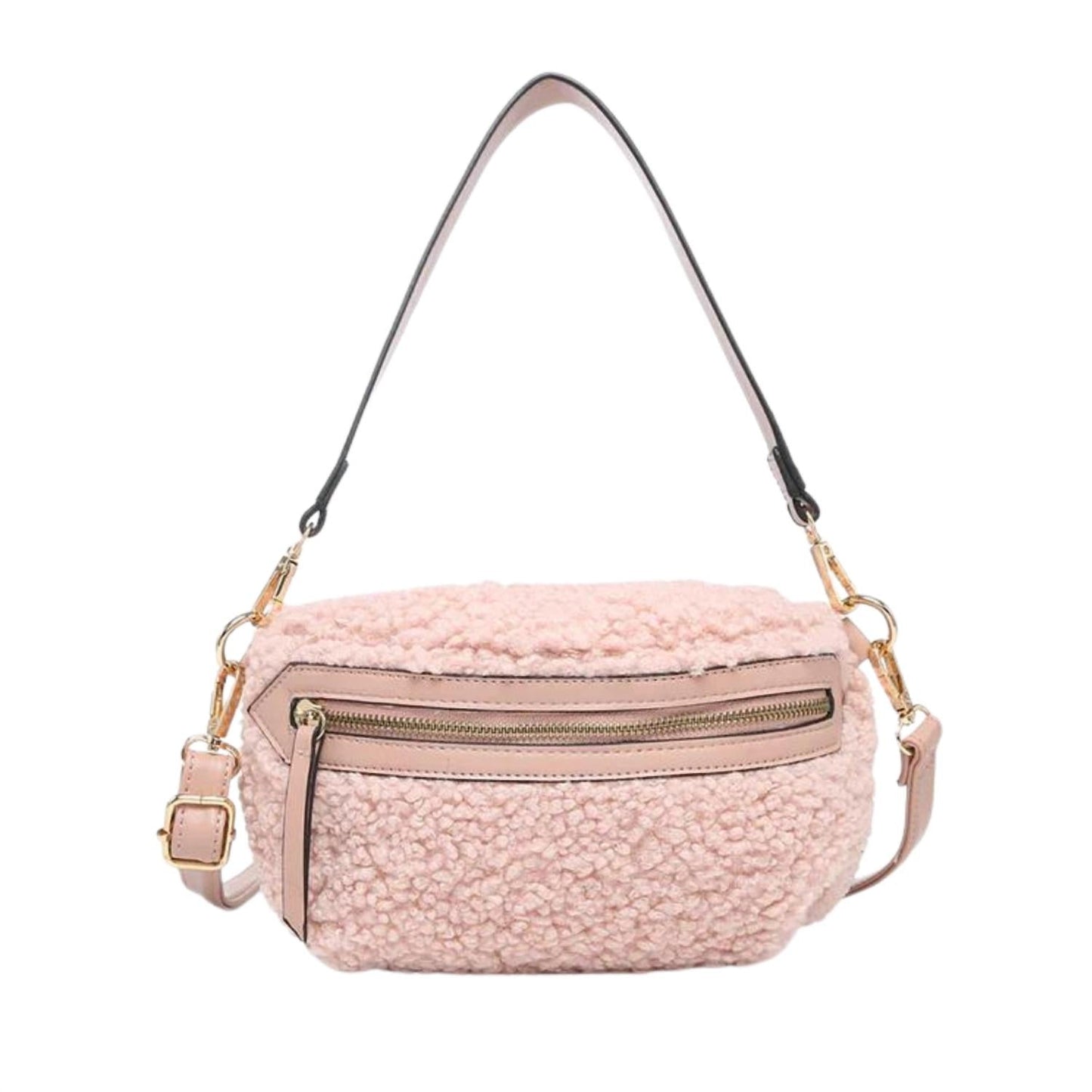 Jen & Co. - Brookie Sherpa Convertible Bag