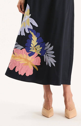 Tyler Boe - Valentina Appliqué Skirt