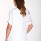 Frank Lyman - Leaf Print Woven Top