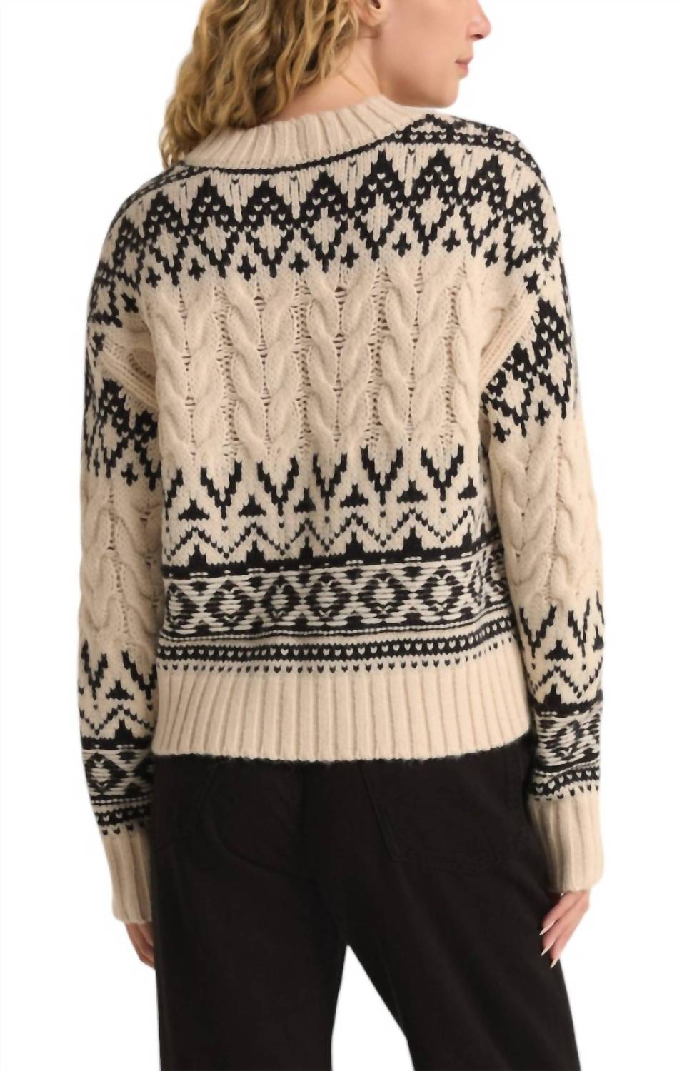 Z Supply - Garland Fairisle Sweater