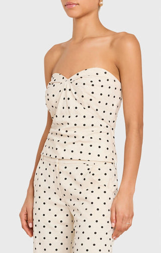 Amanda Uprichard - Soho Strapless Sweetheart Neckline Top