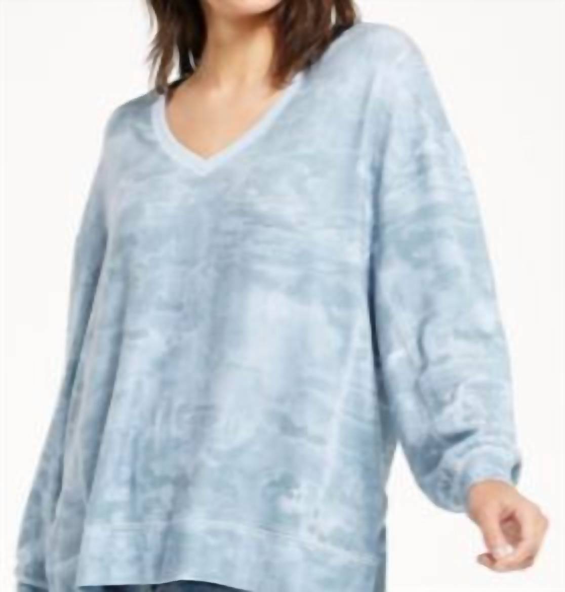 Z Supply - WATERCOLOR V-NECK WEEKENDER TOP