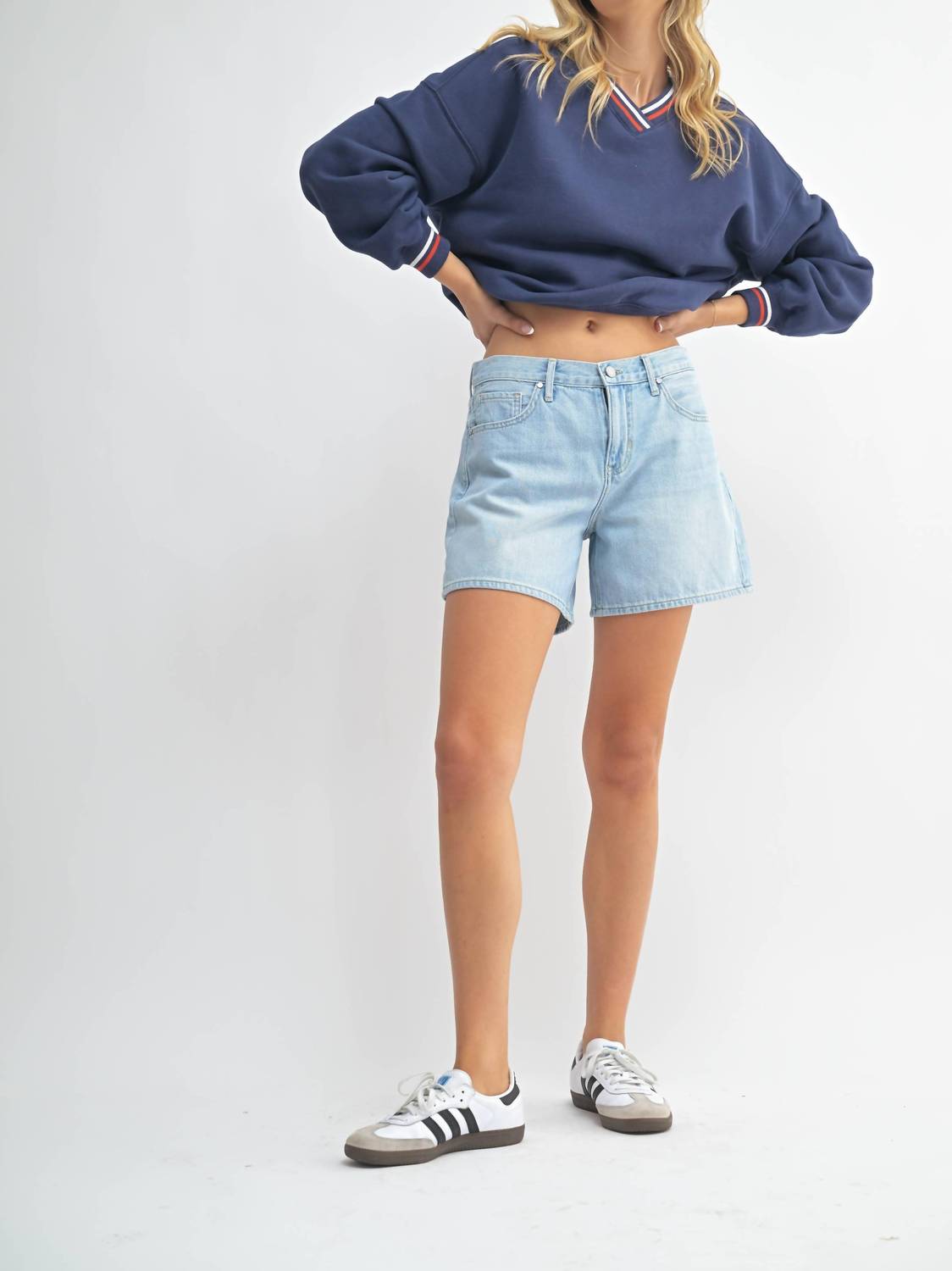 Just Black Denim - The "mom Shorts”