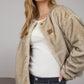 Blu Pepper - Faux Fur Front Tab Coat