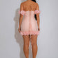Diva - Petal Provocateur Floral Mini Dress