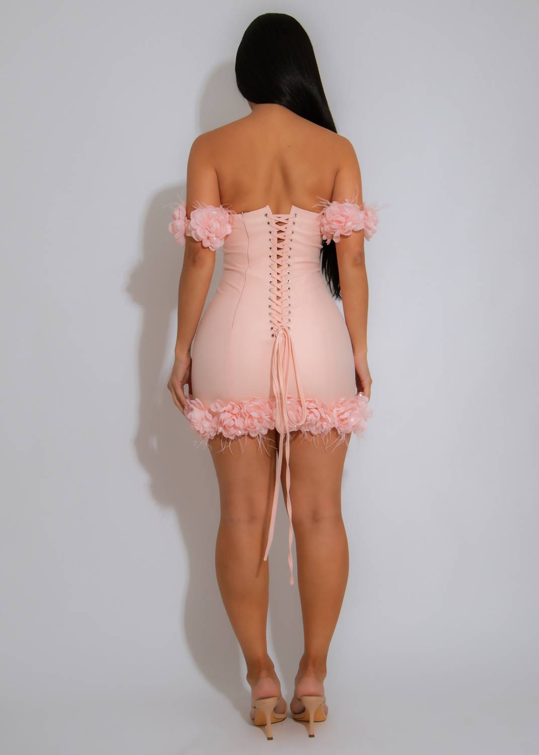 Diva - Petal Provocateur Floral Mini Dress