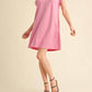 Jodifl - Celeste Collared Scuba Mini Dress