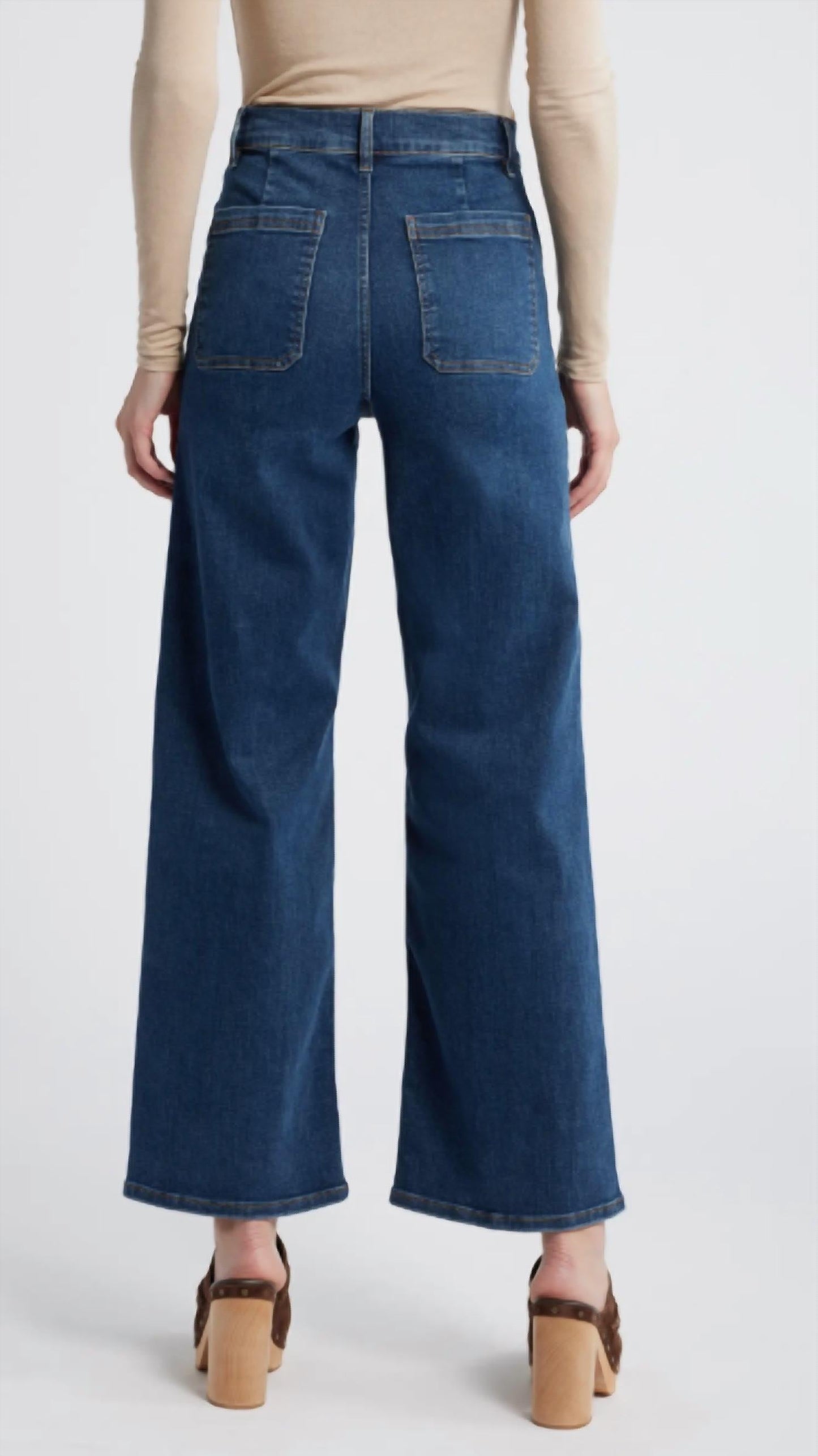 Frame - Slim Palazzo Jeans