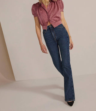 Favorite Daughter - Valentina Shortie Bootcut Jeans