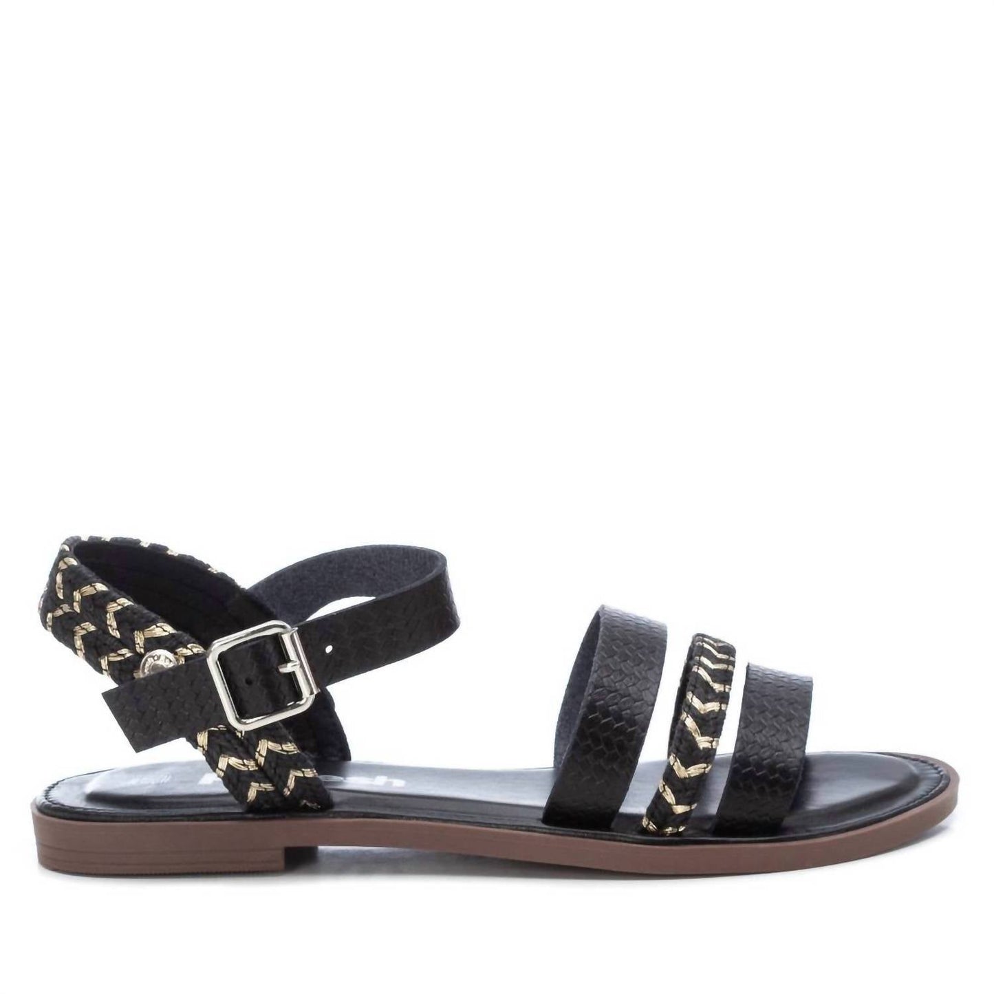 Xti - Women's Casual Flat Strappy Sandals