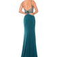 Precious Formals - Jersey Hand Beaded Mesh Prom Dress