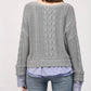 Fate - Riley Long Sleeve Sweater