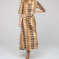 Beau & Ro - The Eloise Dress Bagru Triangle
