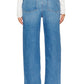 Mother - Patch Pocket Private Flood Wide Straight Leg Jean