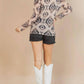 Avery Apparel - Gloria Semi Sheer Top