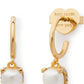 Kate Spade - Little Luxuries Huggie Hoop Drop Earrings