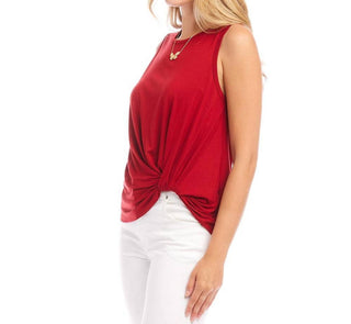 Karen Kane - Sleeveless Pick-Up Top