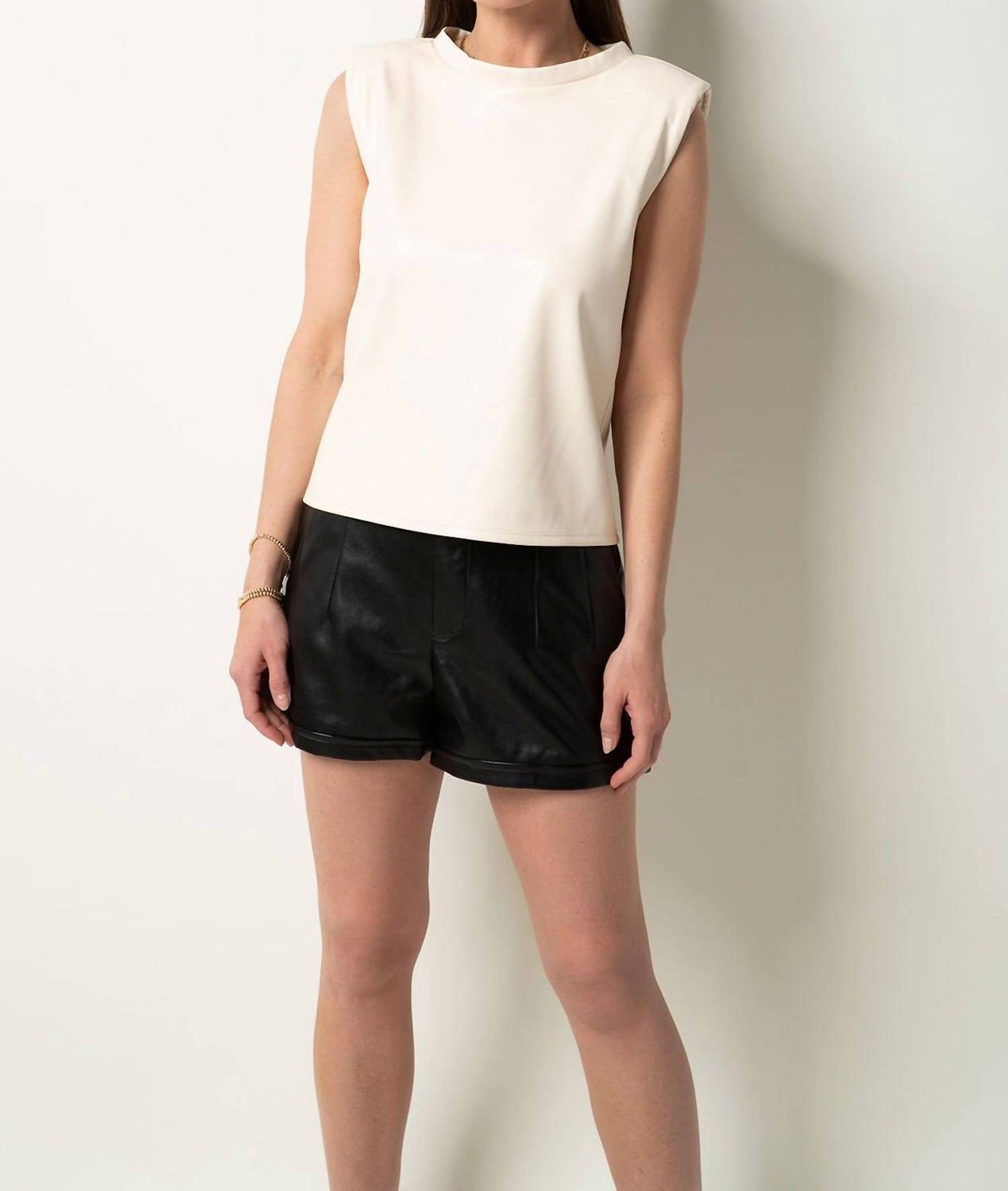 Tart Collections - Veda Vegan Leather Top