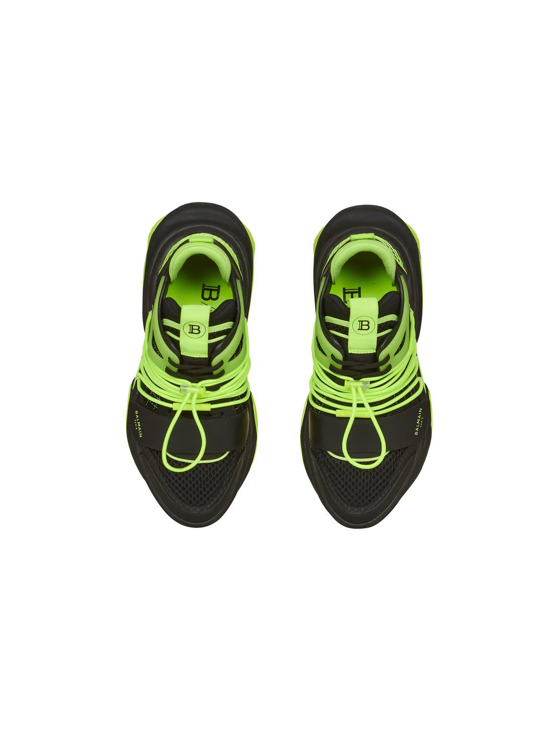 Balmain - Men's Neoprene/mesh B-bold Low-top Sneakers