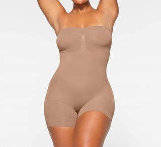 Skims - Seamless Sculpt Strapless Shortie Bodysuit