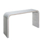 Washed White Console Table, 59in Entryway Table