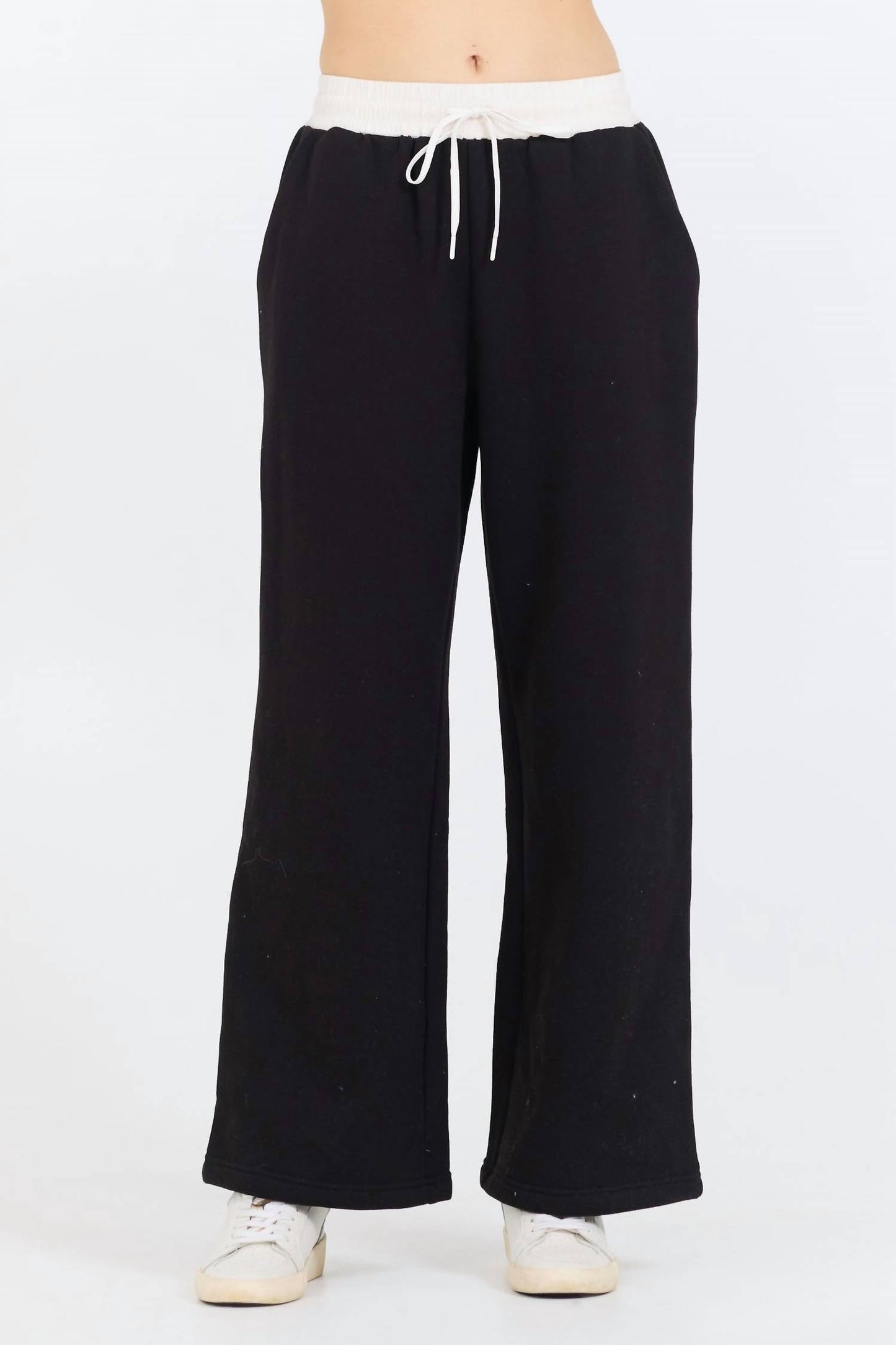 Vintage Havana - Fleece Pant w/Poplin Waist
