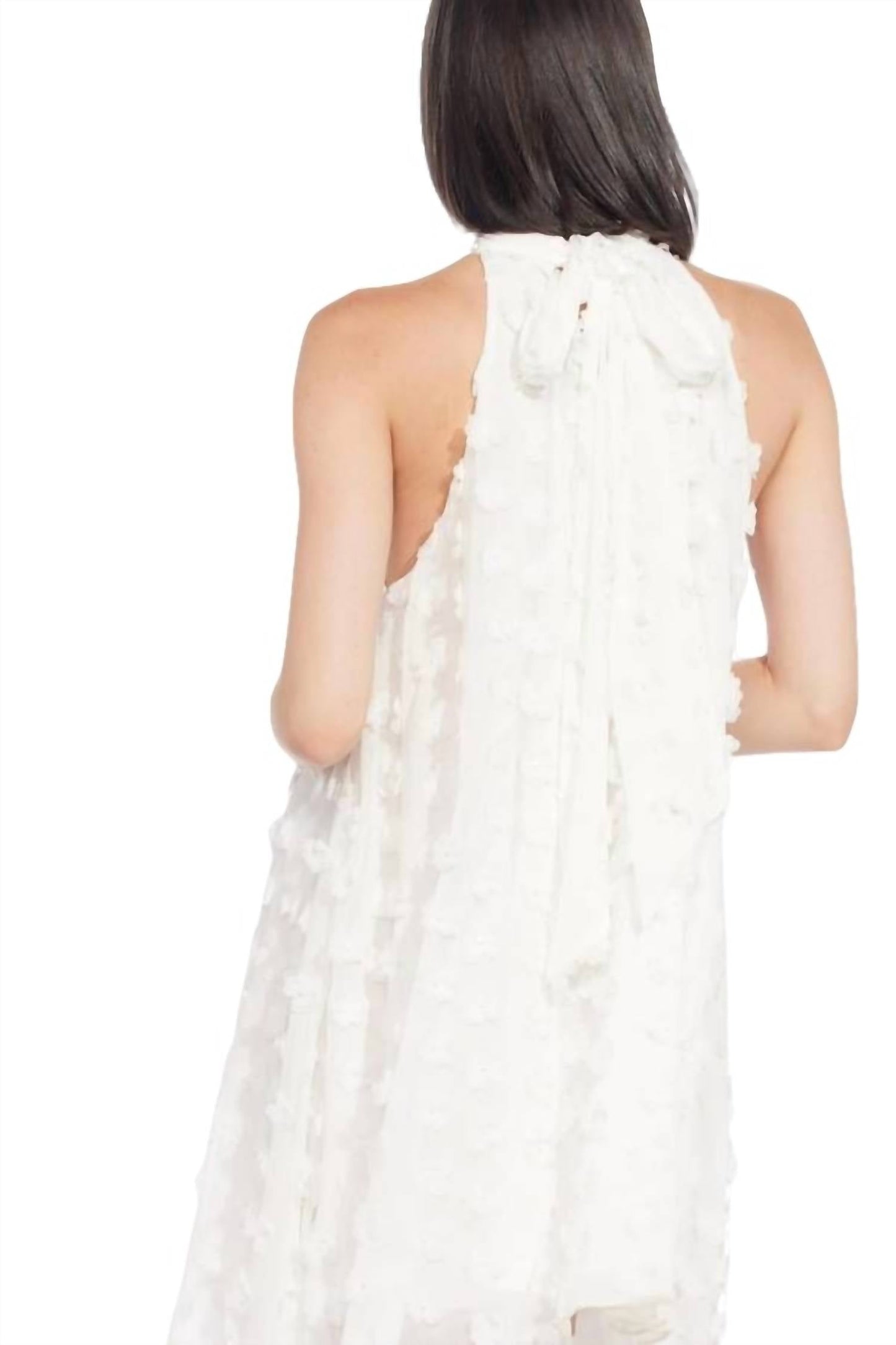 Eva Franco - Halter Swing Mini Dress