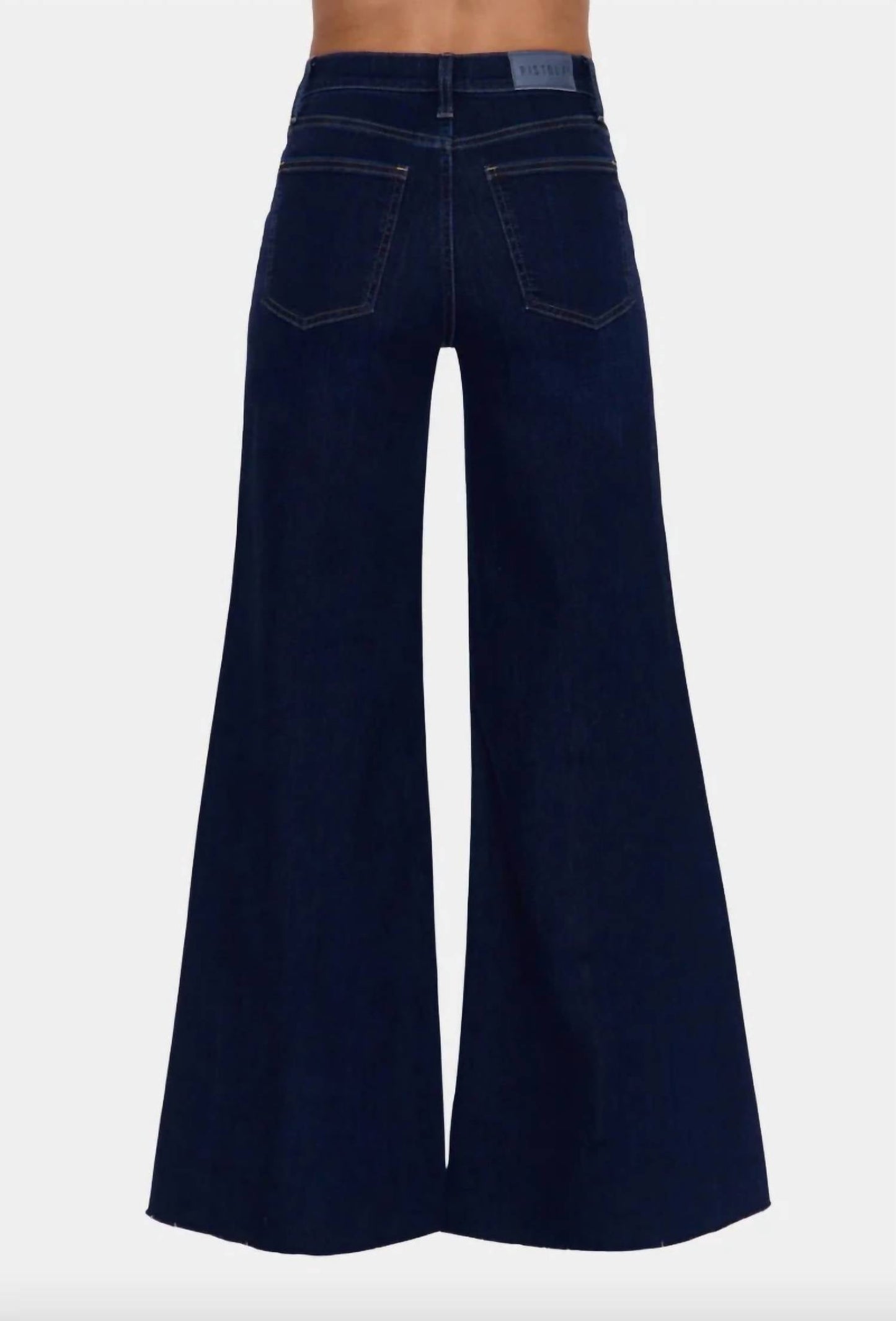 Pistola - Izzy Mid Rise Wide Leg Jeans