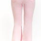 1822 Denim - High Rise Cuffed Demi Boot Cut Jeans