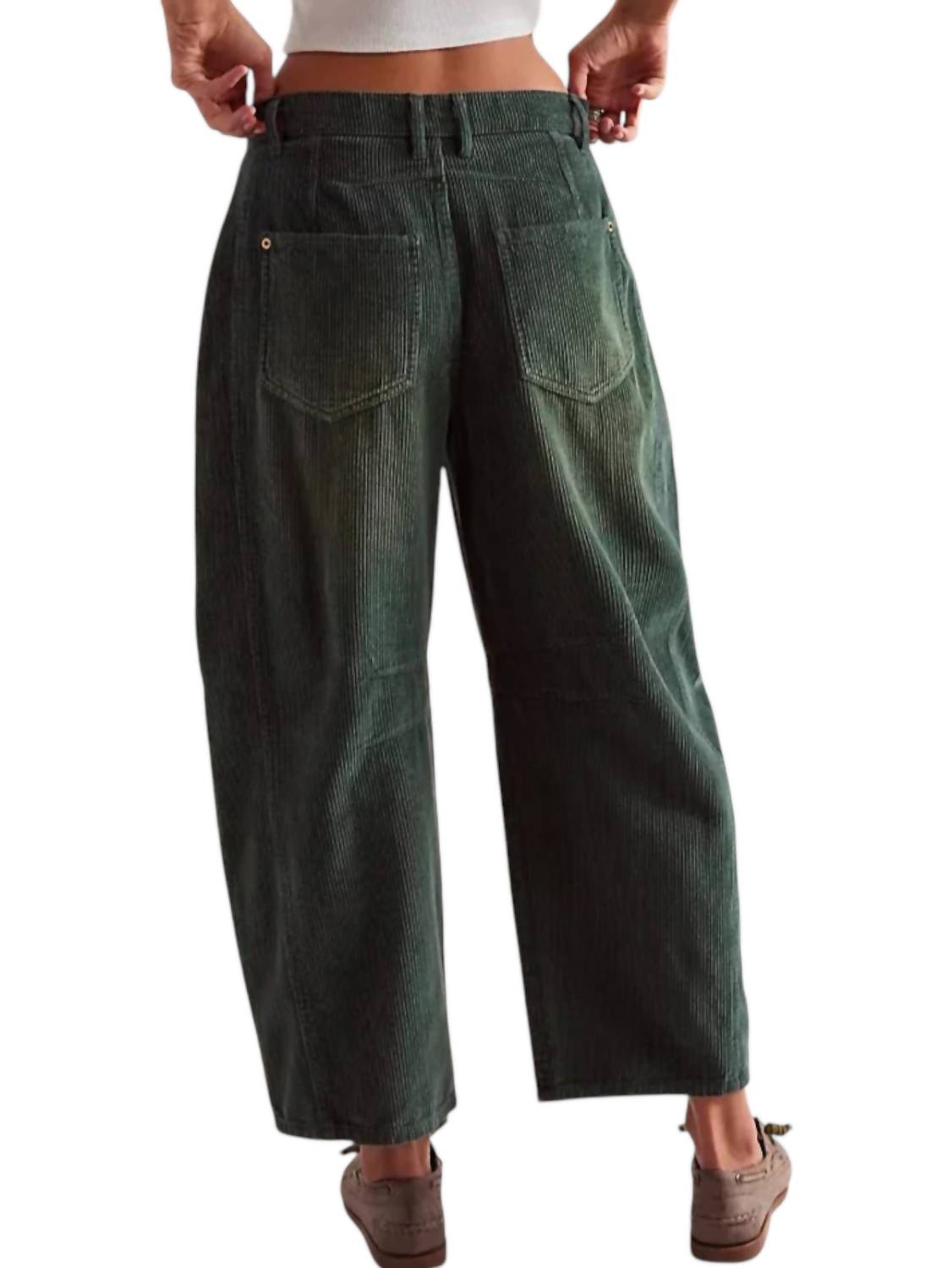 Free People - Good Luck Cord Barrel Jeans