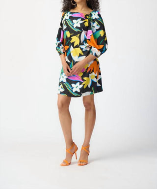 Joseph Ribkoff - Women's Large Flower Dress