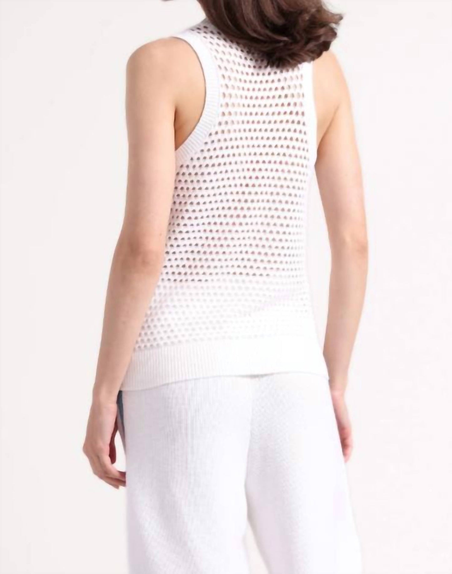 Minnie Rose - Plaited Mesh Crew Tak