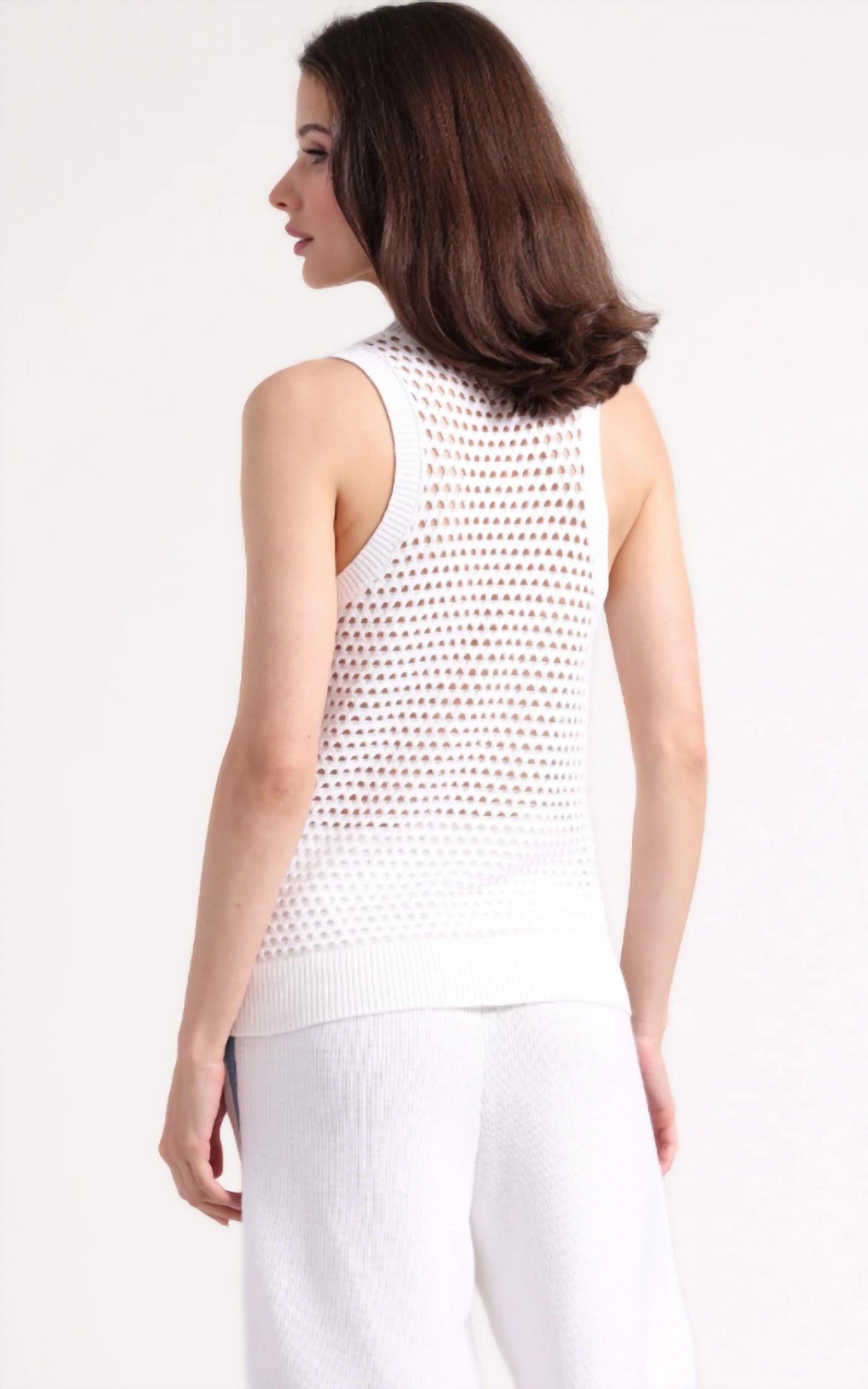 Minnie Rose - Plaited Mesh Crew Tak