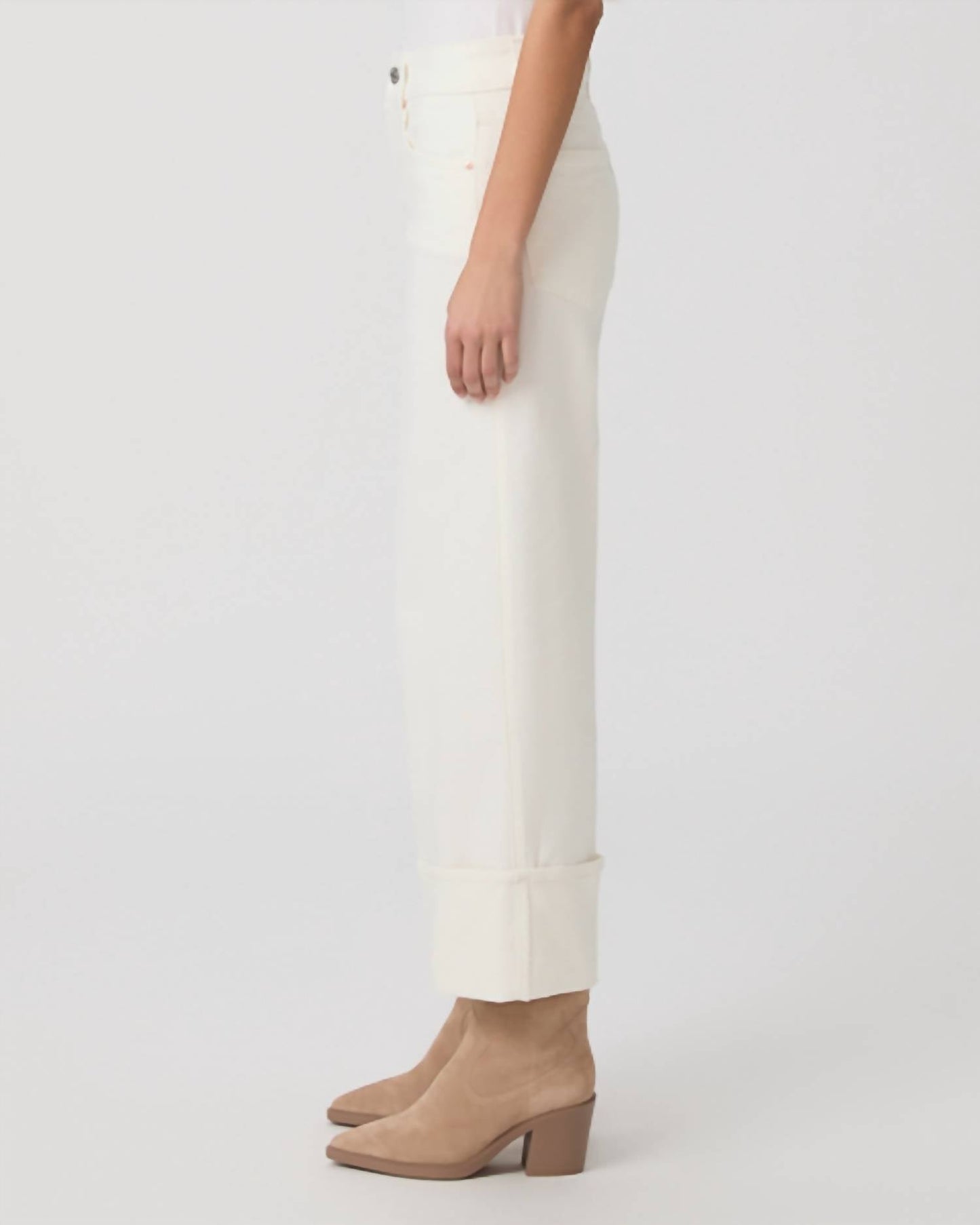 Paige - Sasha Ankle Wide Cuff Jean