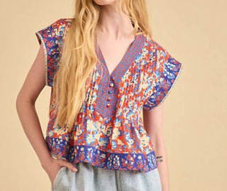 Hunter Bell - Lola v-neck Top