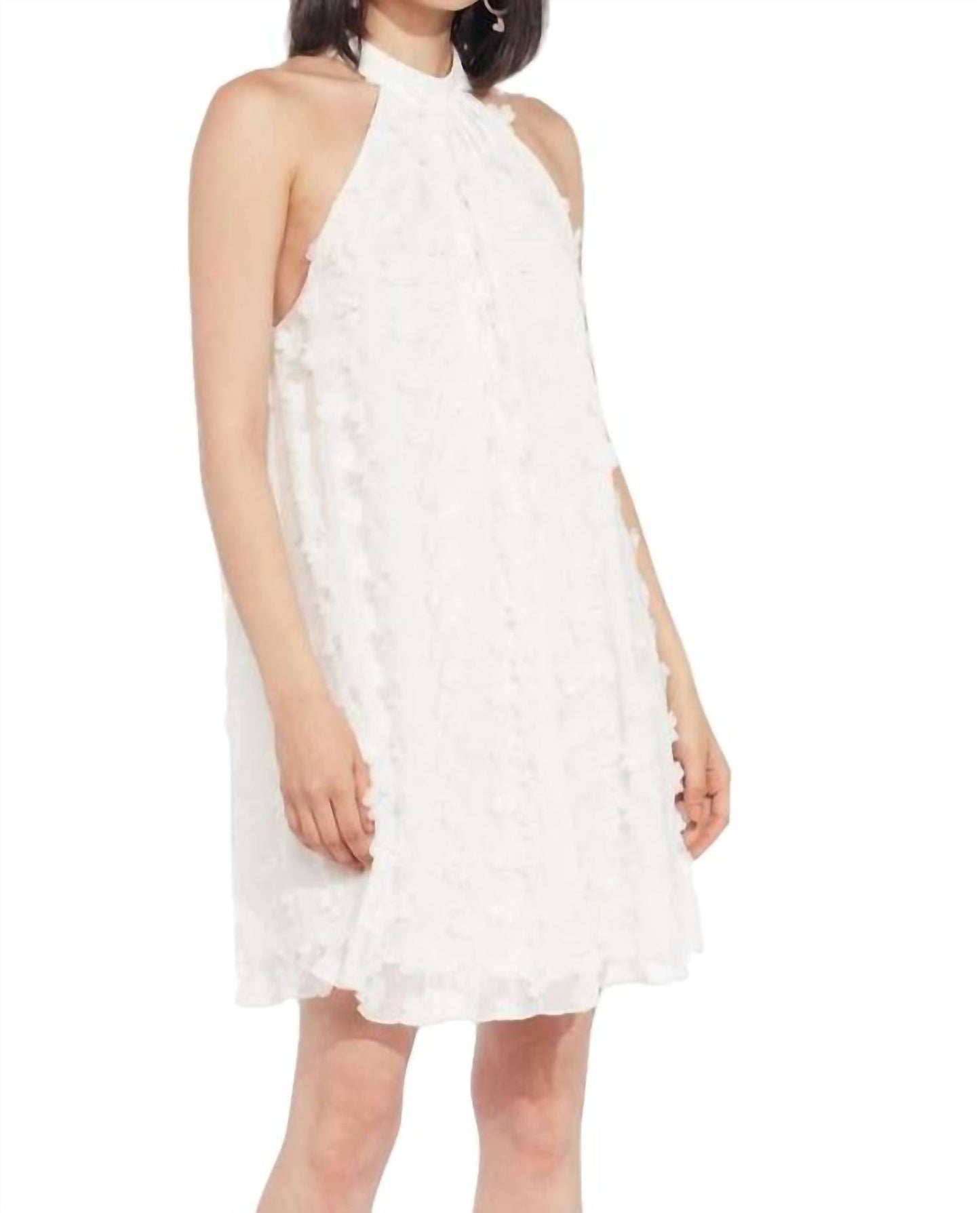 Eva Franco - Halter Swing Mini Dress