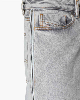 Diesel - Diesel Grey Straight-leg Denim Jeans