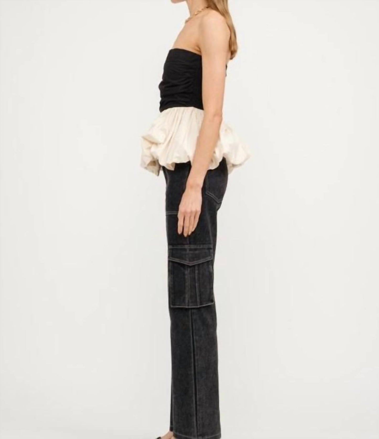 Sofie The Label - Paige Bubble Hem Top