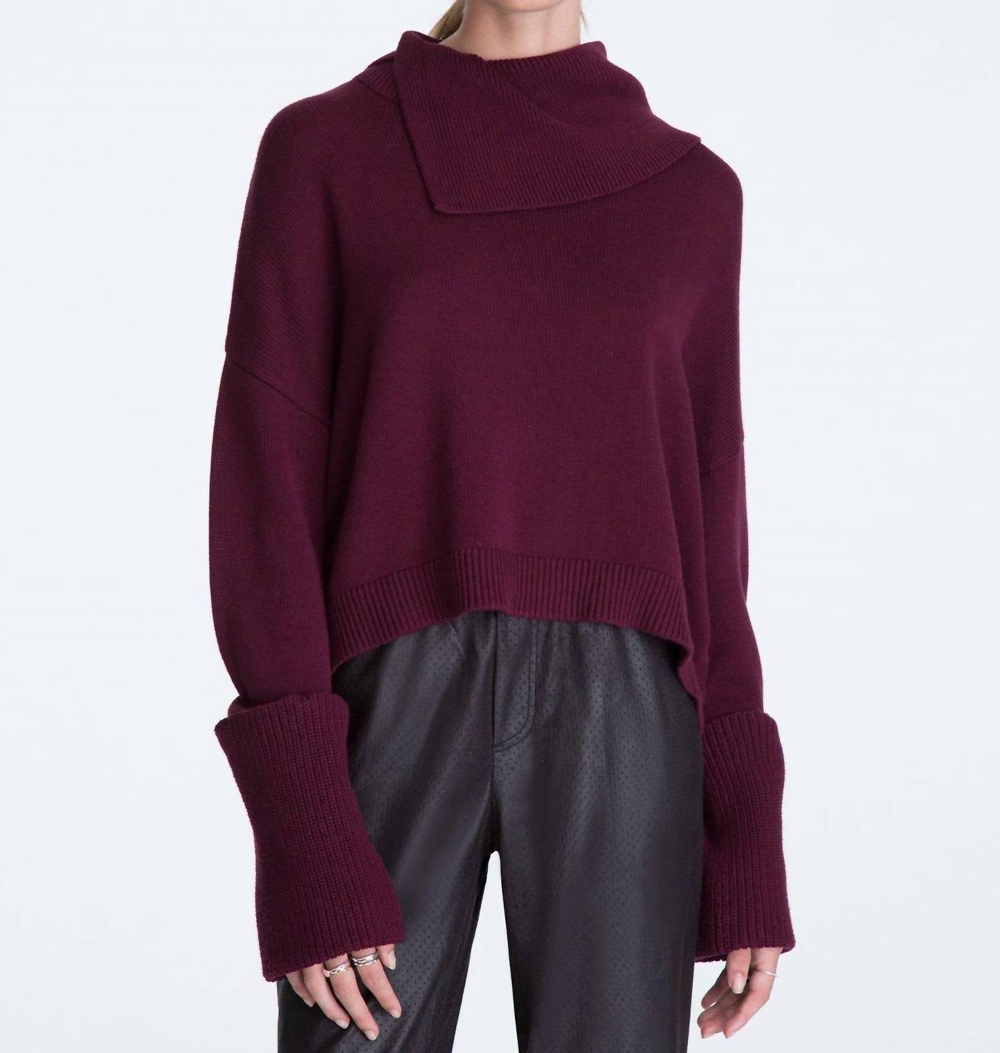 525 America - Split Turtle Neck